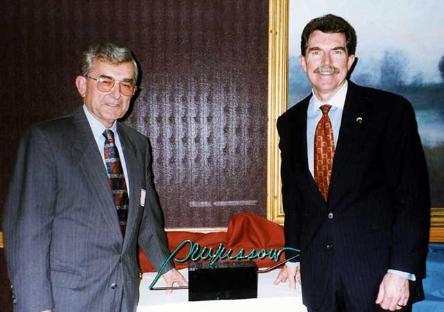 1998 Volunteer Appreciation Reception wtih Jack Drake