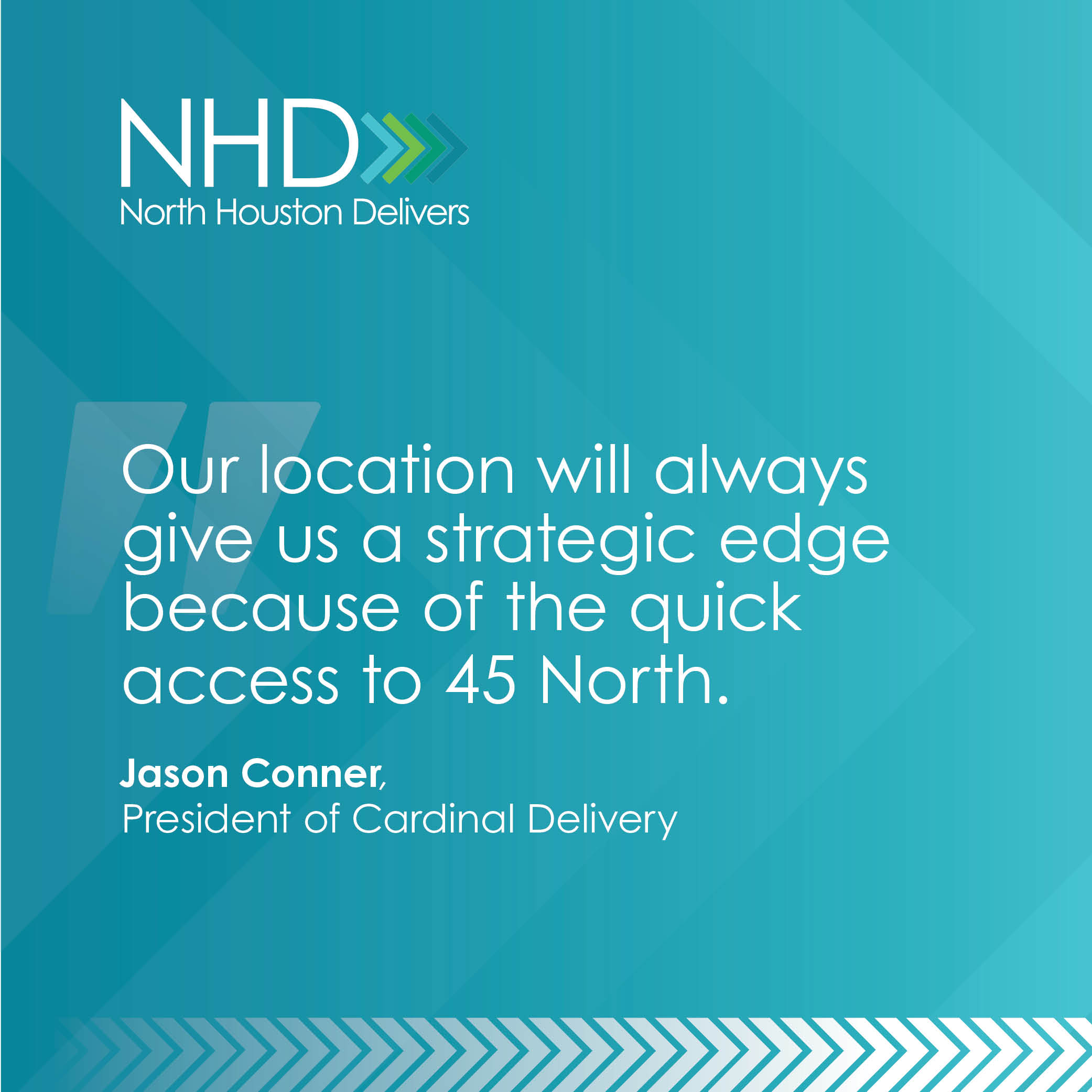North Houston Delivers updated branding9