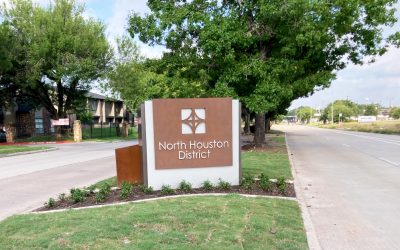 North Houston District Completes Gateway Improvement Program