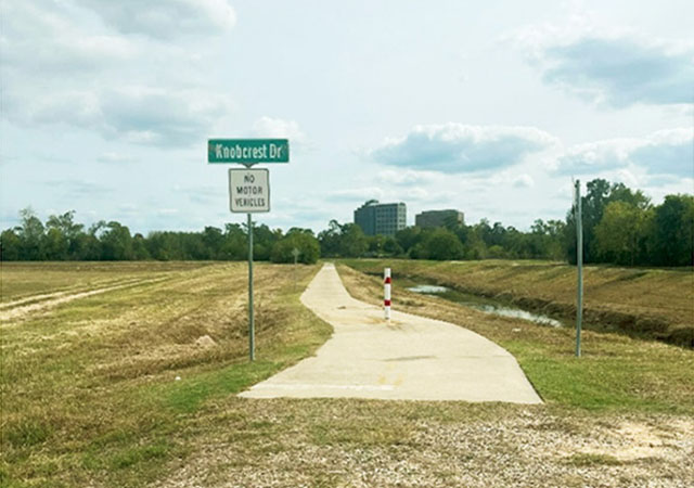 Trail Connector - Existing Trail east of I 45 - 640x450